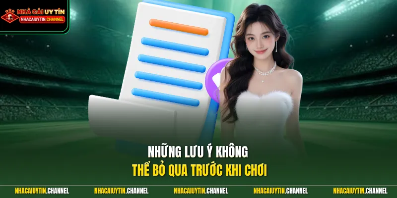 ONE88 – Hành Trình Chinh Phục Những Giải Thưởng Hấp Dẫn 5 Những lưu ý không thể bỏ qua trước khi chơi