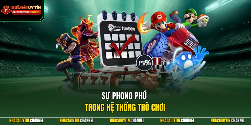 NBET – Cá Cược Online Uy Tín, Thắng Lớn Dễ Dàng 2026 5 Sự phong phú trong hệ thống trò chơi