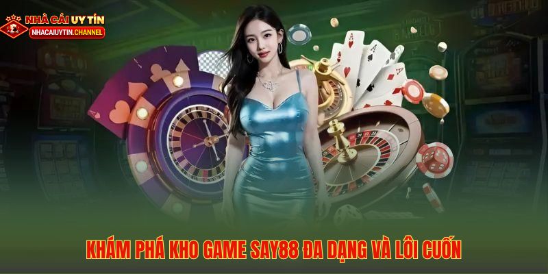 Kho tàng trò chơi đa dạng và đẳng cấp tại hệ sinh thái cá cược Say88